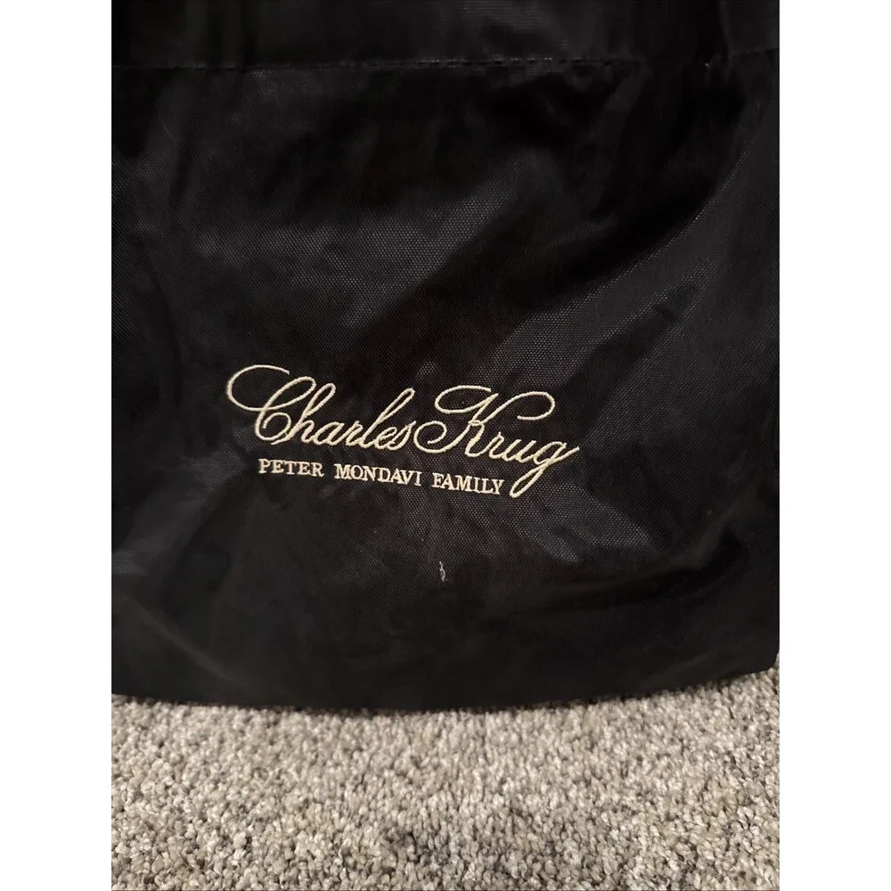 Cool Tote Adjustable Strap Black Cooler Bag With Charles Krug Logo